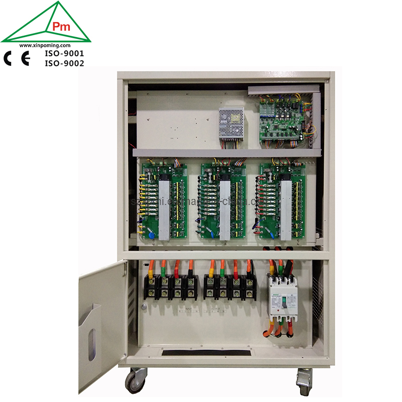 220volt 120kVA 3 Phase Electronic Heavy Duty (SCR/IGBT/Thyistor) Contactless Voltage Stabilizer Regulator
