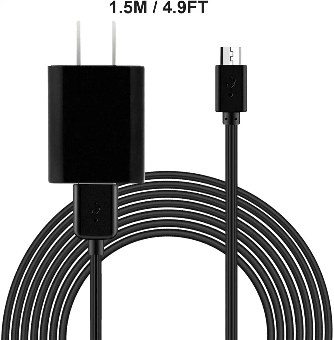 AC DC 5W 5Volt 1Amp Micro USB Power Adapter for Charging of Android Smartphone/Kindle Fire