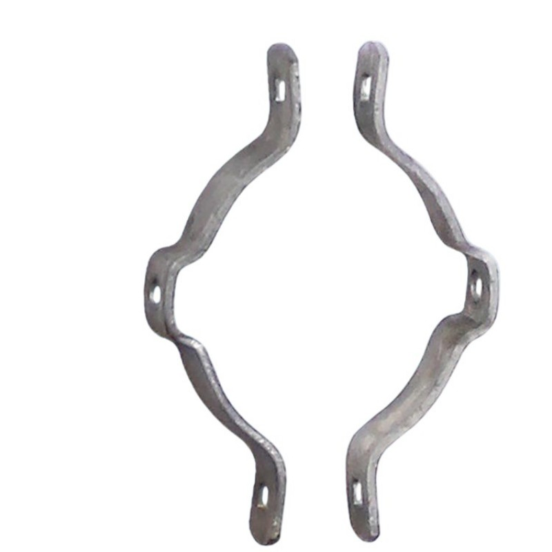 Hot Dipped Galvanzied Mounting Clamp Adapter Pole Band Pole Clamp
