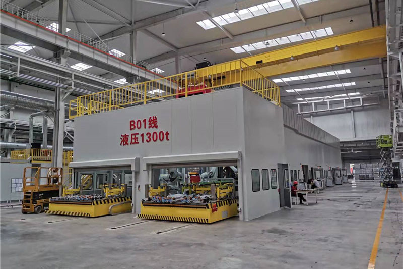 Discount Fully Automated Sheet metal Stamping Hydraulic Press Production Line for automotive Manufacturer, Factory
