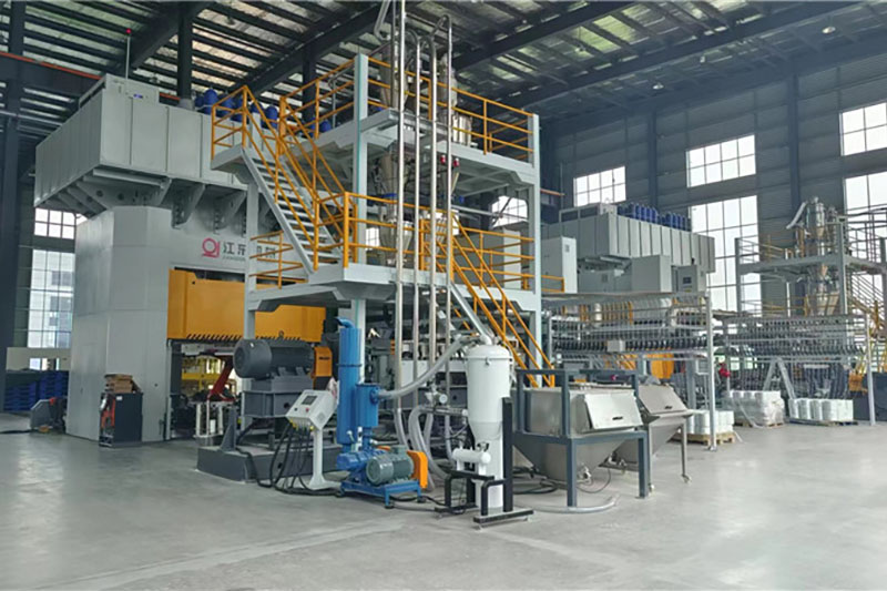 ODM LFT-D long fiber reinforced thermoplastic compression direct molding production line Manufacturers, Supplier