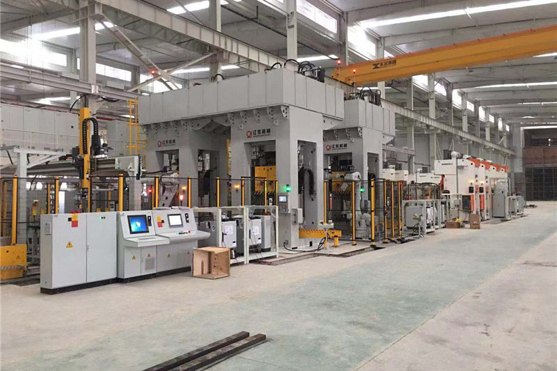 Discount Fully Automated Sheet metal Stamping Hydraulic Press Production Line for automotive Manufacturer, Factory