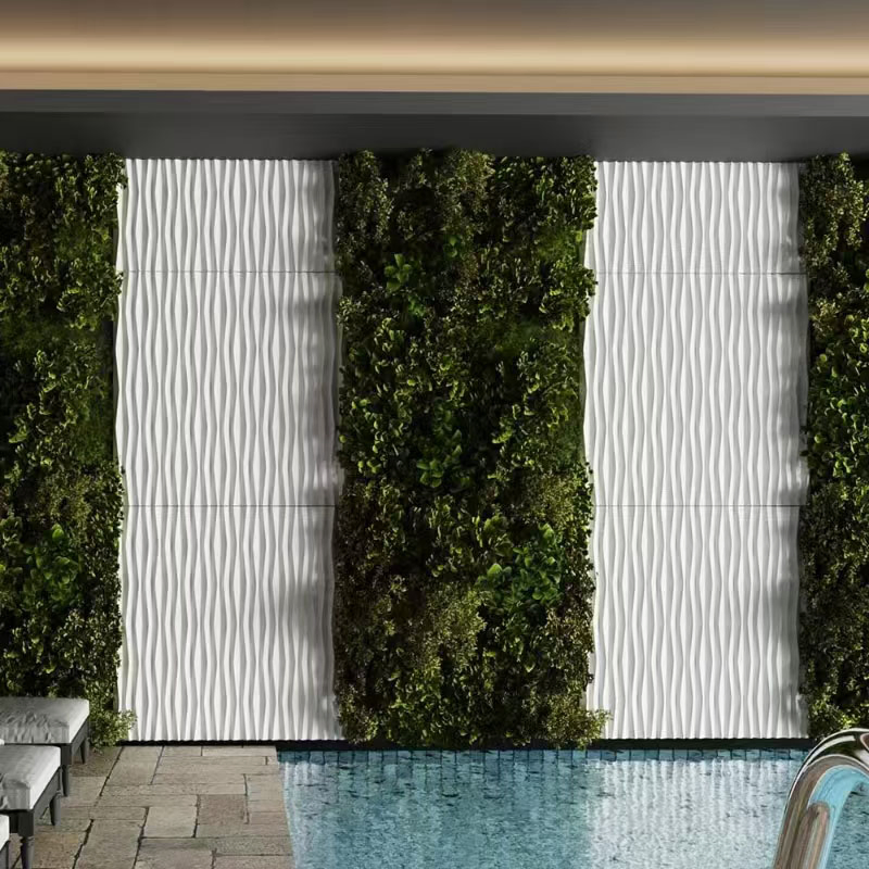 Artificial Tile Exterior Faux PU Wedding Decorative Panel Polyurethane Stone