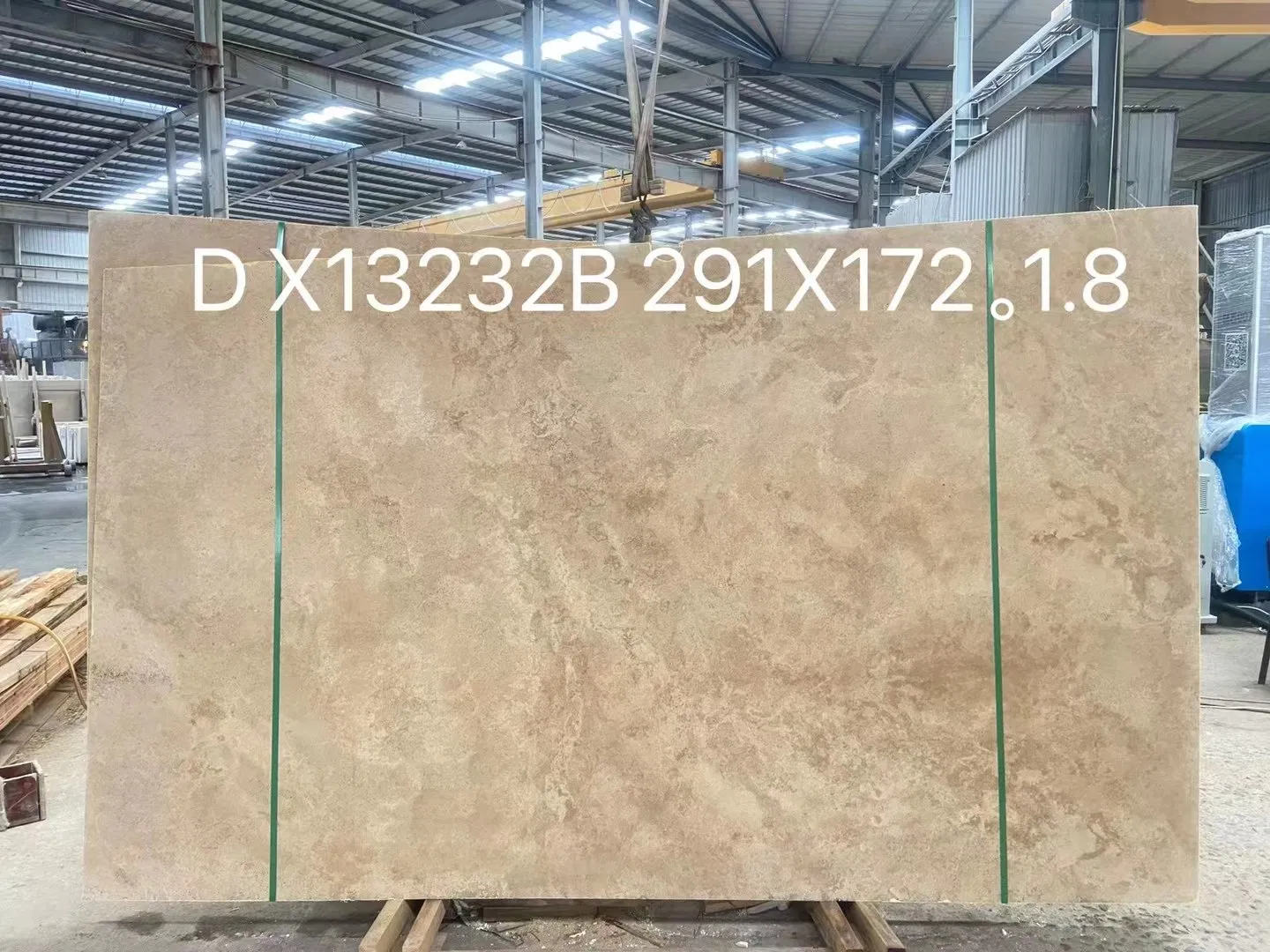 Beige White Travertine Natural Stone Tile Block