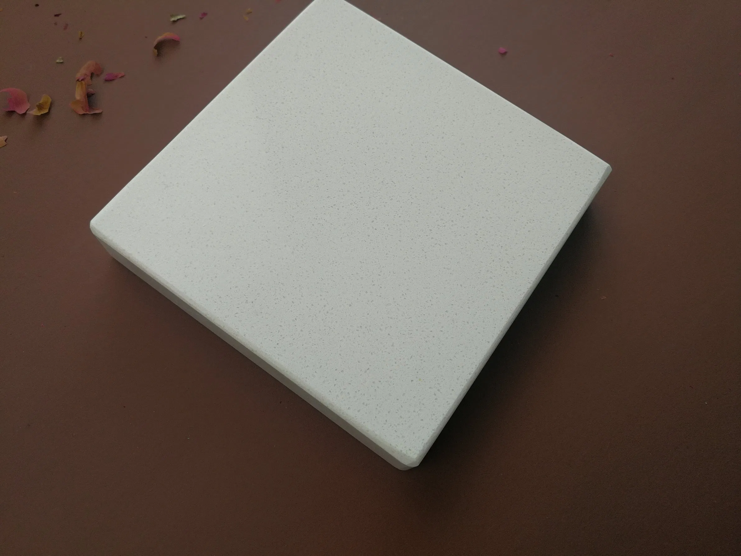 Pure/Simple/Single Color Engineered Quartz Stone Cut-to-Size for Kitchen Countertop/Vanity Top Thickness 15/18/20/mm