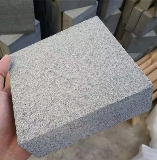 Natural Stone Beige/Black/Red/Grey/Granite Basalt 10X10 Cobblestone Cube Stone for Gardening/Landscaping/Parking/Driveway/Walkway Paving Kerbstone