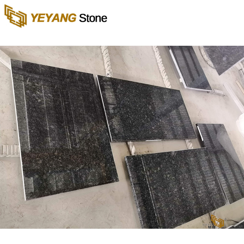 Polished/Honed/Leathered Black Galaxy Granite for Kitchen/Bathroom/Vanitytop/Countertop Granite Stone/Slab/Tile SGS Certified Factory/Supplier