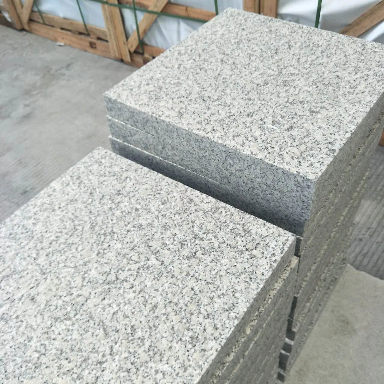 Granite Cobblestone White Kerbstone Patio Paving Tiles Patio Stone Pavers
