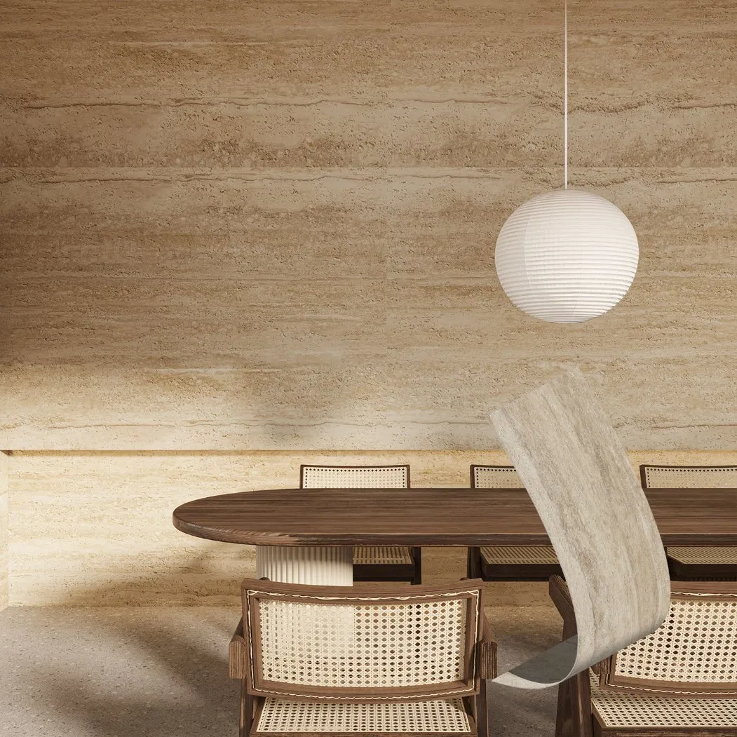 Flexible Natural Stone Mcm Light Weight Breathable Decorative Material