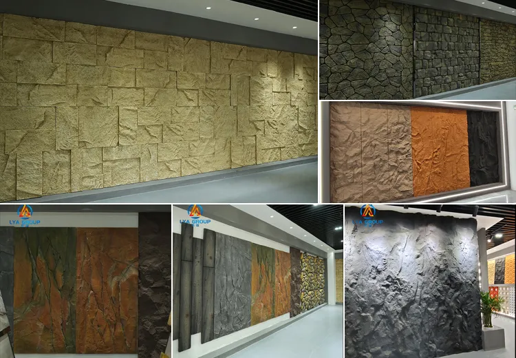 PU Stone Installation