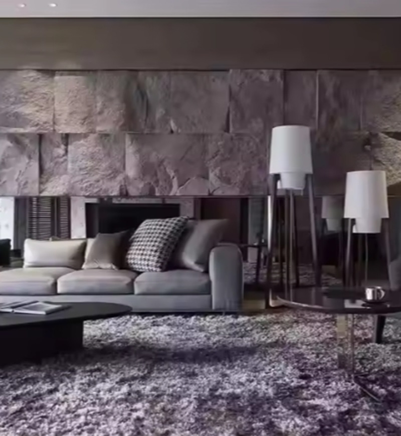 Decorative PU Faux Stone Panels Flexible Artificial Veneer PU Stone Wall Panel