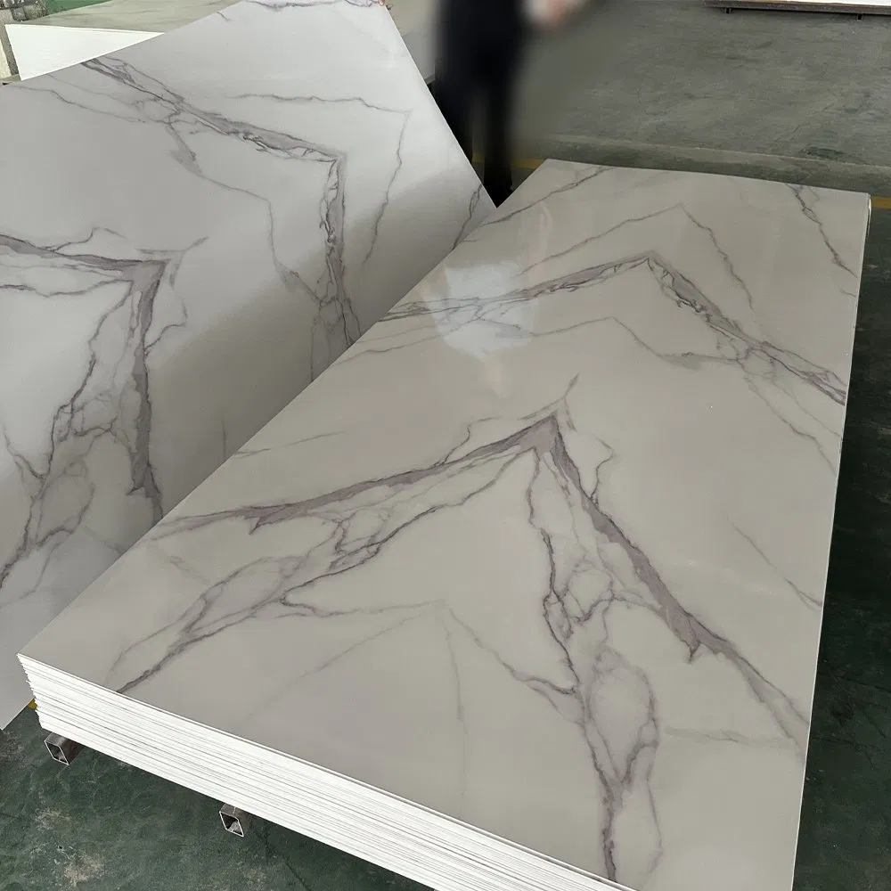 PVC Carbon Slate Marble Board Wall Panel PVC UV Marble Sheet Wall Paneling Sheet