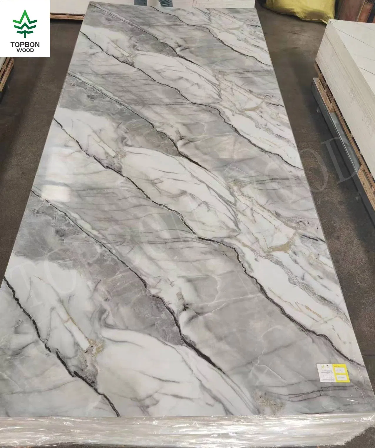 PVC Carbon Slate Marble Board PVC UV Marble Sheet Wall Paneling Sheet