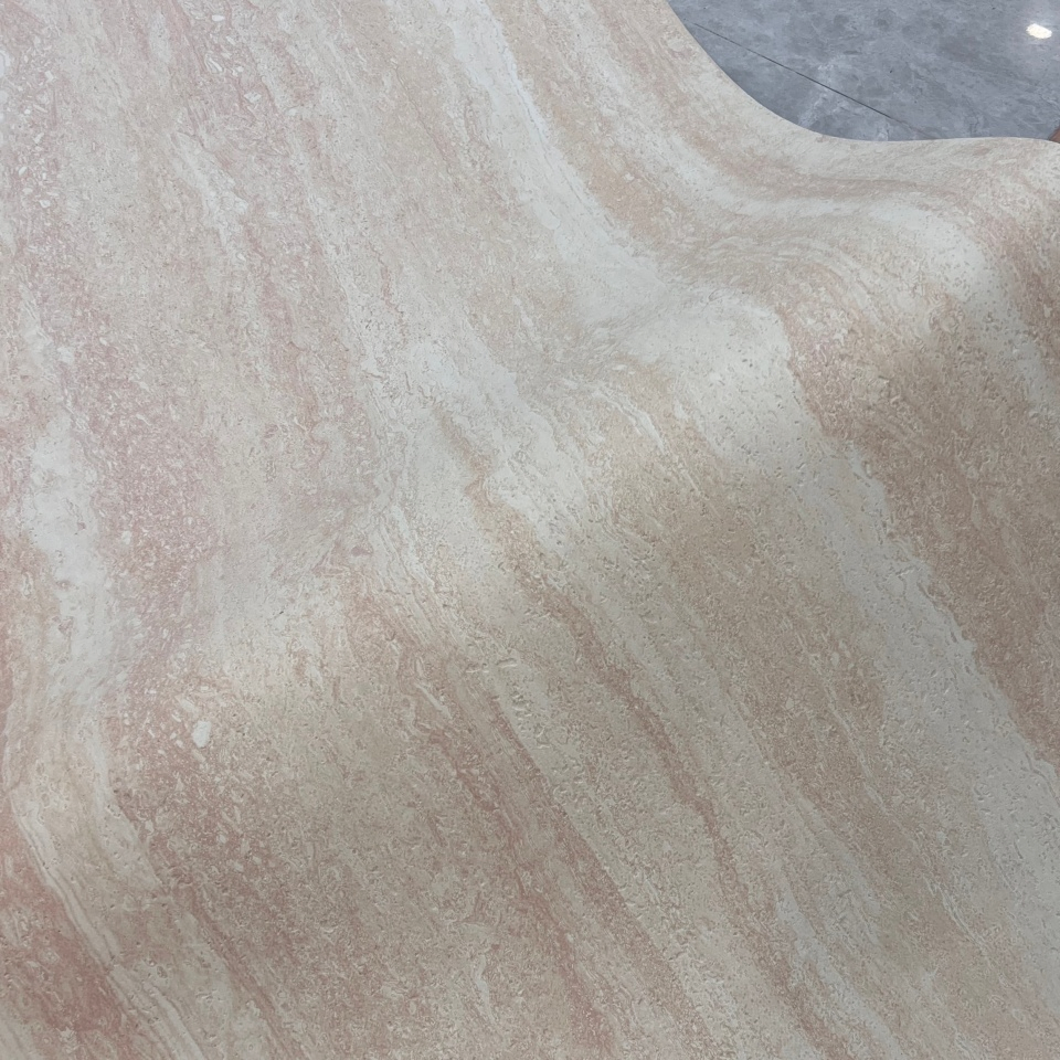 Wall Decorative Artificial Travertine Stones Wholesale Outdoor Indoor Fireproof Foldable Soft Tiles 1200X3000mm