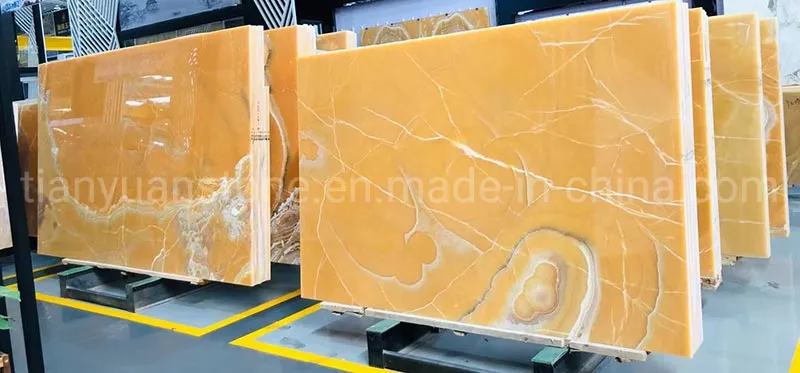 Yellow Onyx Slab
