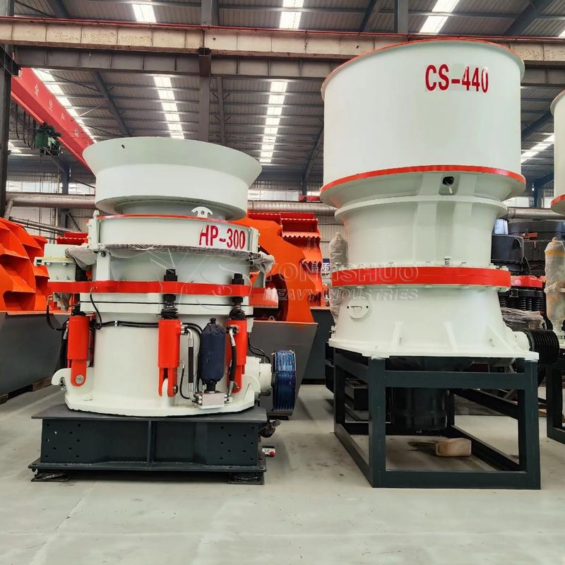 Construction Waste, Cement Block Cone Crusher