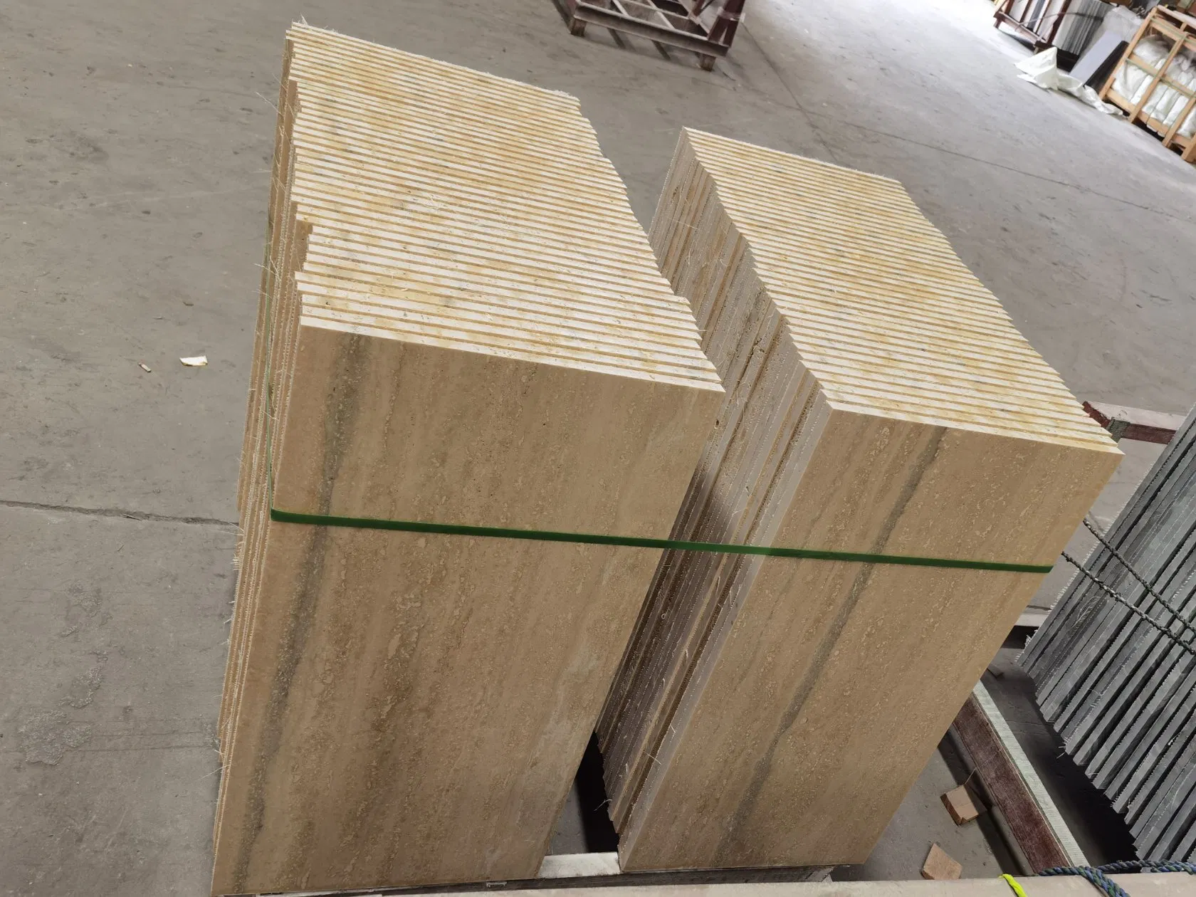 Wholesale Italy Sliver Grey Travertine for Swimming Pool Anti-Slip Running Tile Floor Wall Slab