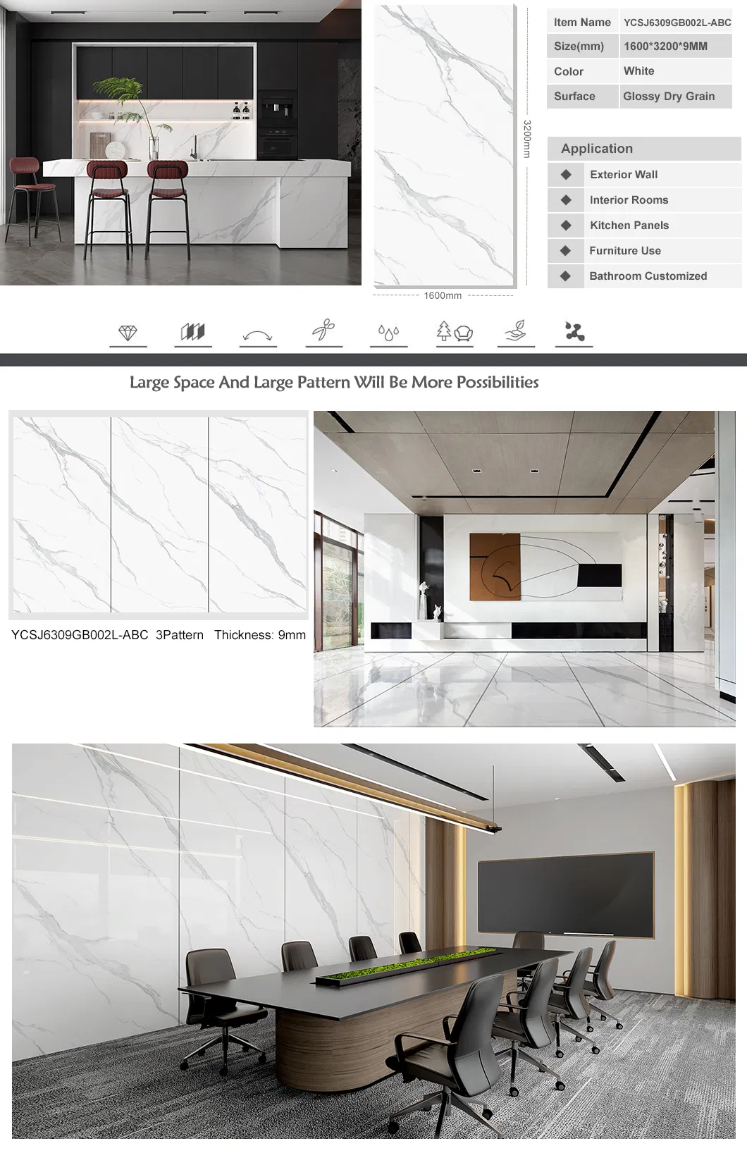 Sintered Stone Slab Presentation