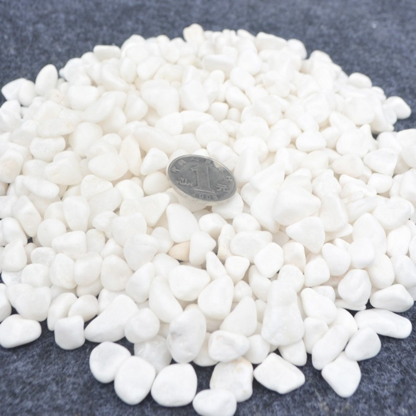 High Polished Natural White Garden Pebble Stone Cobblestone for Outdoor Landscape Decorative