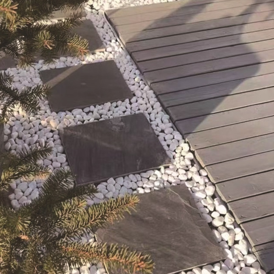 Natural Snow White Pebbles Stone for Decorative Rocks