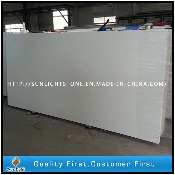 Artificial Marble Onyx White/Yellow Artificial Stone for Flooing Tiles