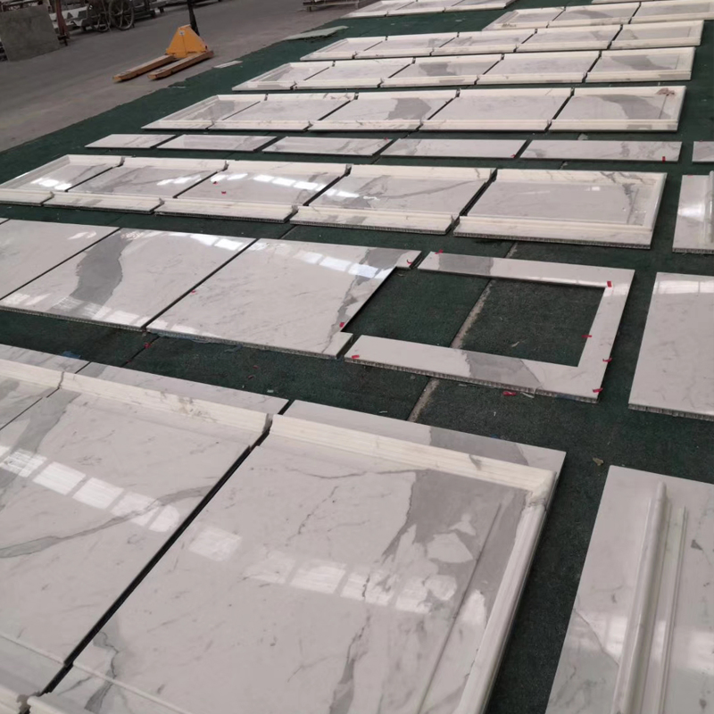 Polished Italian Calacatta White Marble for Flooring, Wall Tiles