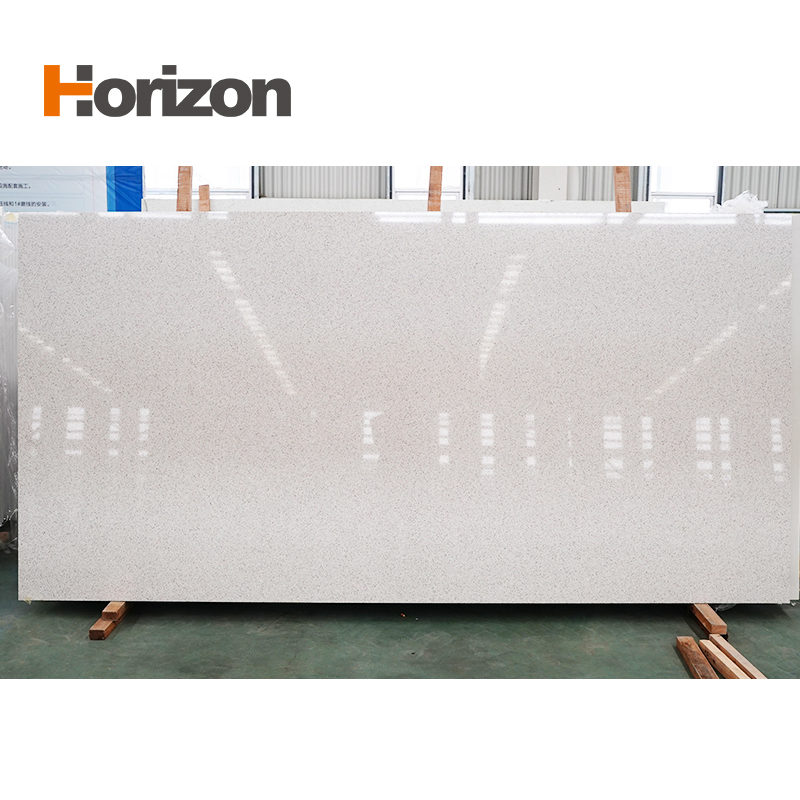 Calacatta Series Engineered Quartz Slab Semi-Precious Smoky Quartz Stone