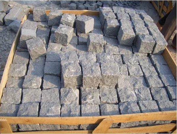 Cheap Chinese Granite Stone Cube Cut to Size Paving Stone for Landscaping