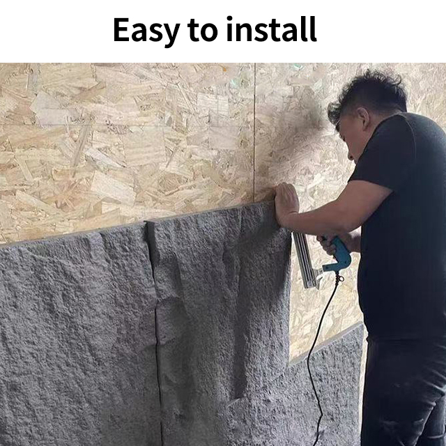 PU Stone 1200*3000 Panels for Container Homes and Modular Buildings