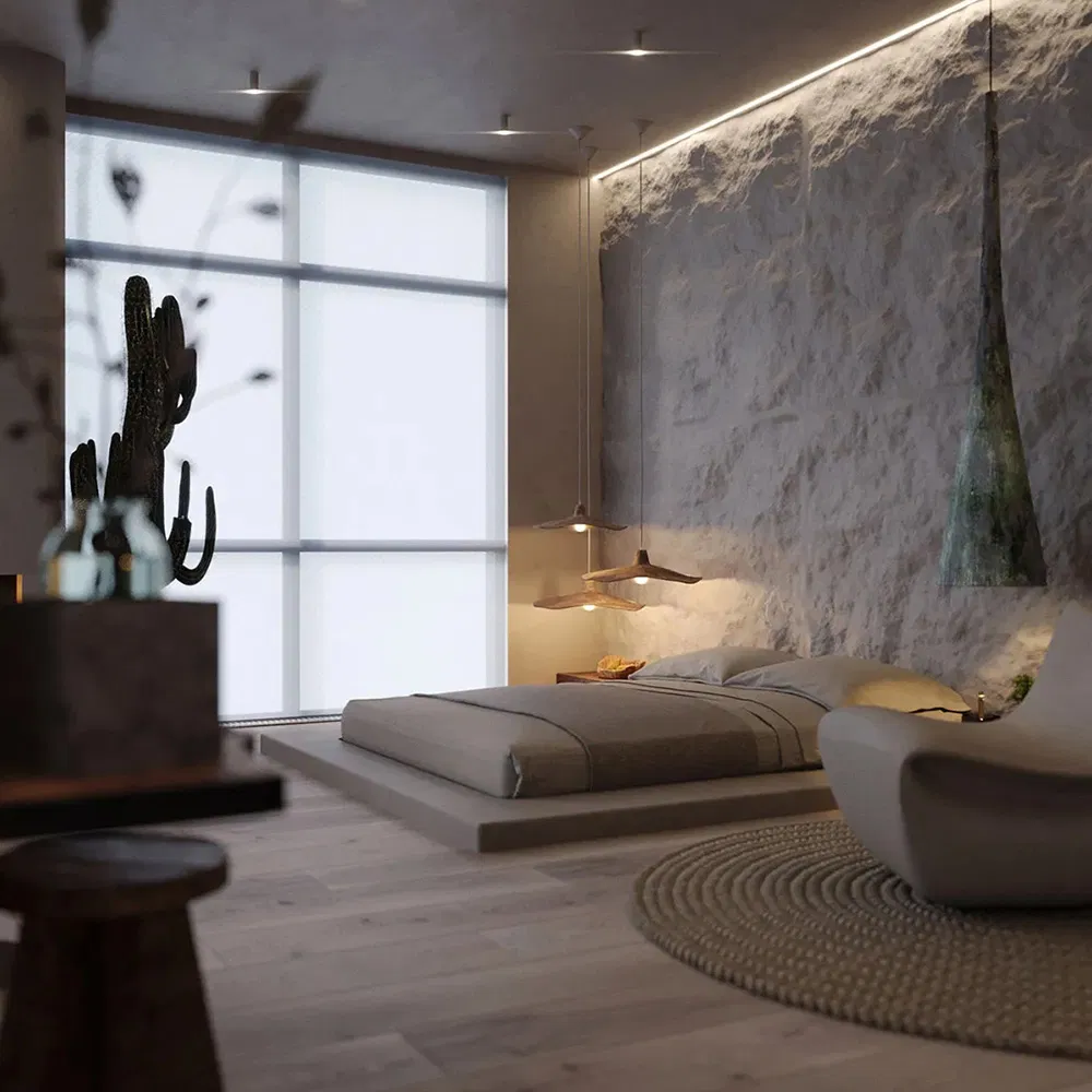 Factory Price Faux Decorative Mushroom Stone Artificial Stone PU Foam Stone