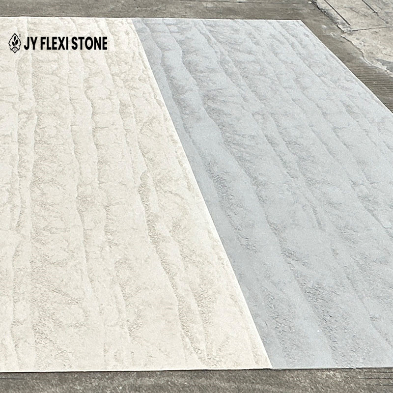 Wholesale Block-Shaped Layering Touch Is Cold Hard and Roughrough Flexistone Rammed Earth