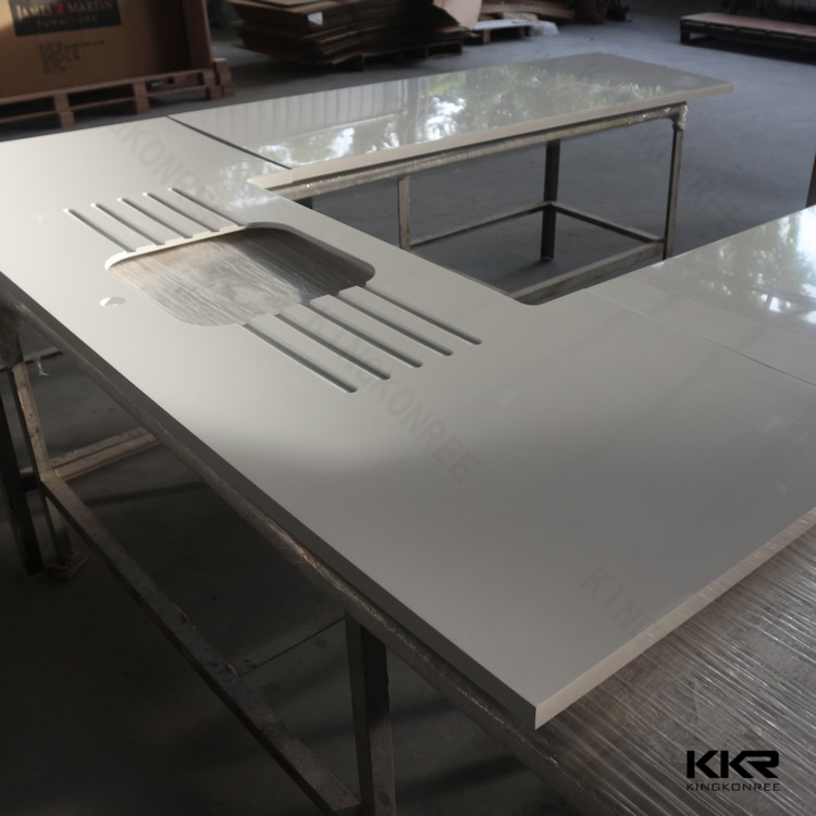 Cut to Size Prefab Quartz Stone Kitchen Countertop