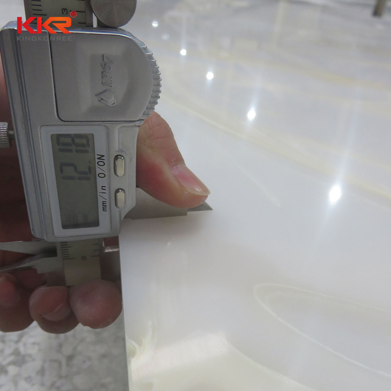 6mm Decorative Resin Panel Acrylic Solid Surface Translucent Stone