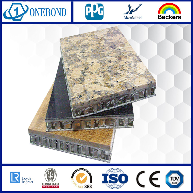 Sandstone Slate Aluminum Honeycomb Flooring Panel in Various Thicknesses