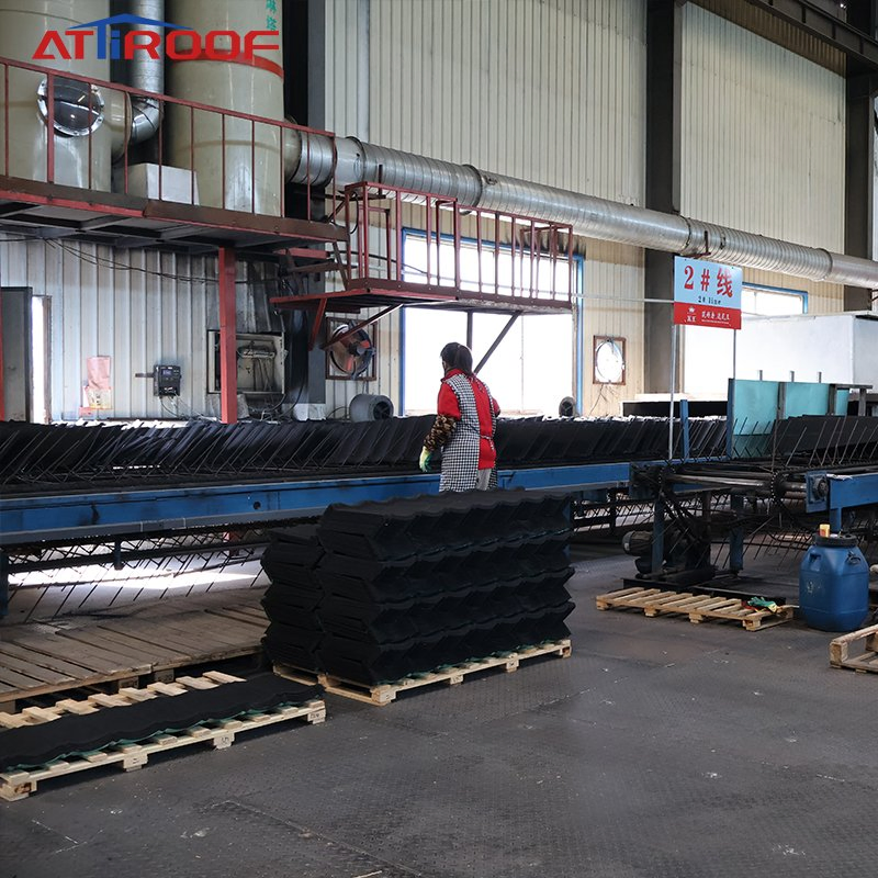 Building Material Slate-Style Roof Tiles Stone Coated Metal Roofing Sheet