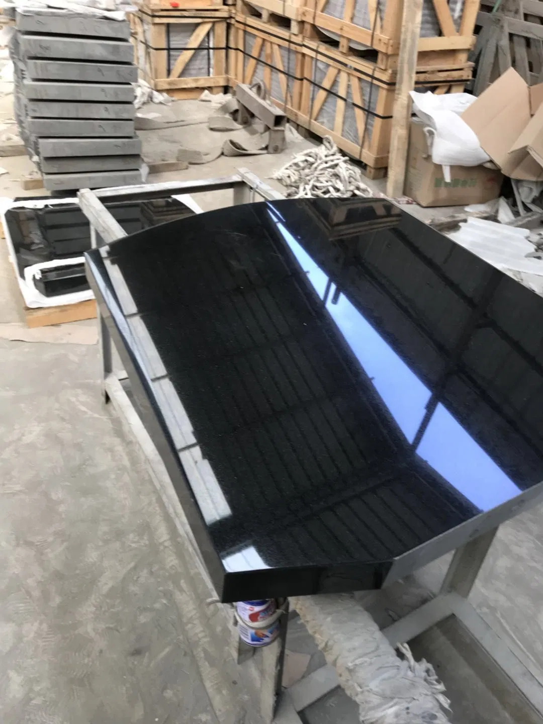 New Shanxi Black Granite Blocks Grey Granite Blocks