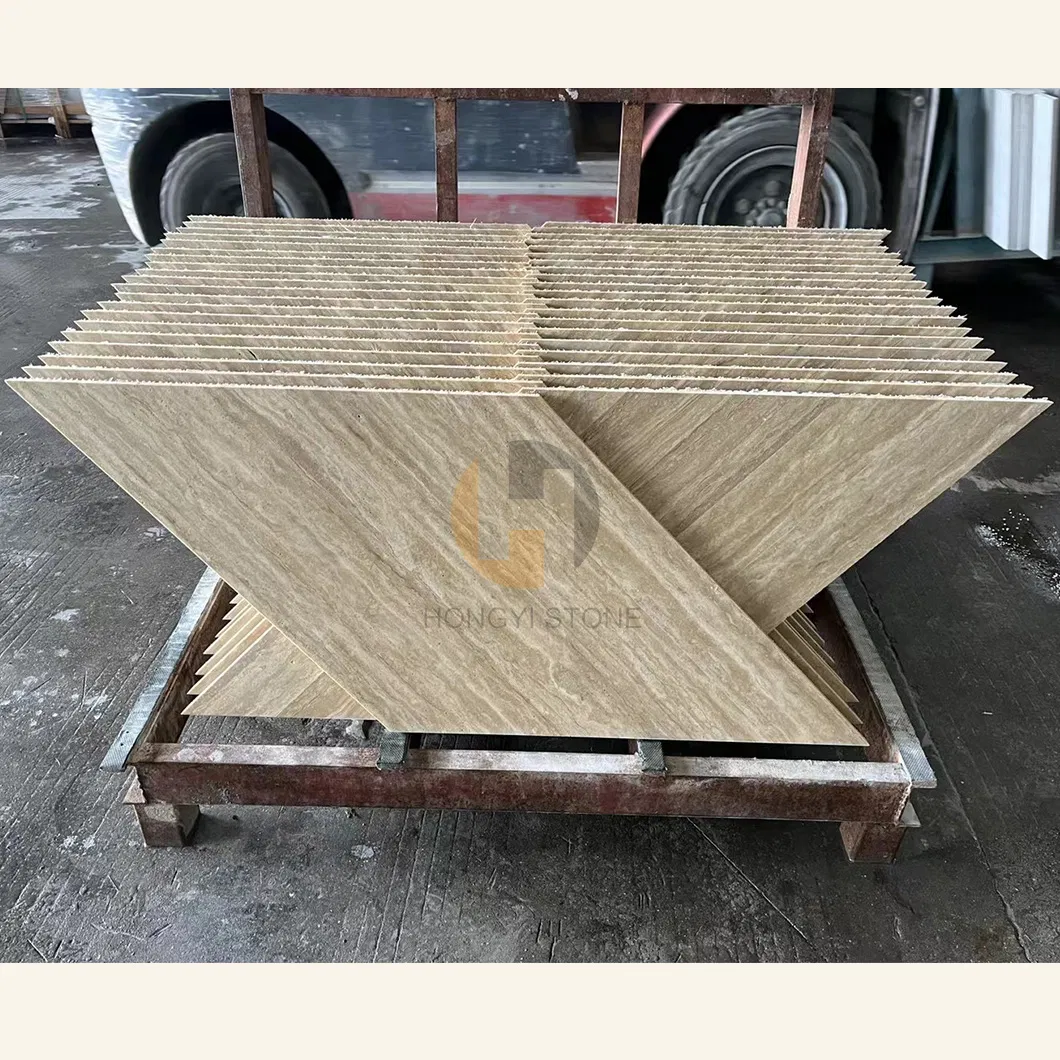 Best Price Roman Travertine Stone Slab for Exterior and Interior Decorative Tile Honed Tumbled