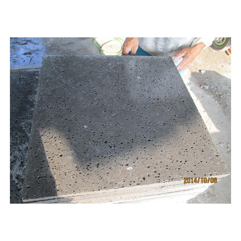 Basalt Black Natural Stones Lava Rock Stone Basalt Tile, Basaltina Stone Floor Interior
