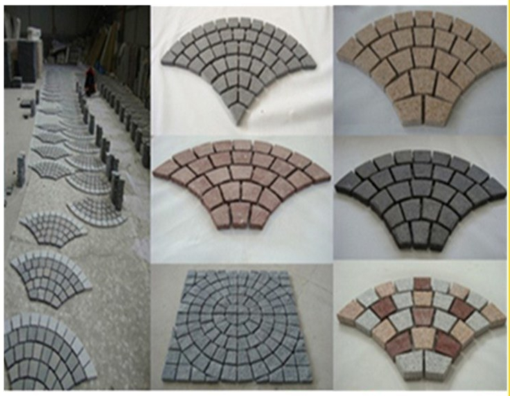 G654/G603/G684/G682/Grey/Black/Red/Yellow Granite/Basalt/Block/Cobble/Cube/Flag/Kerb/Paving Kerbstone for Landscaping/Garden/Outdoors