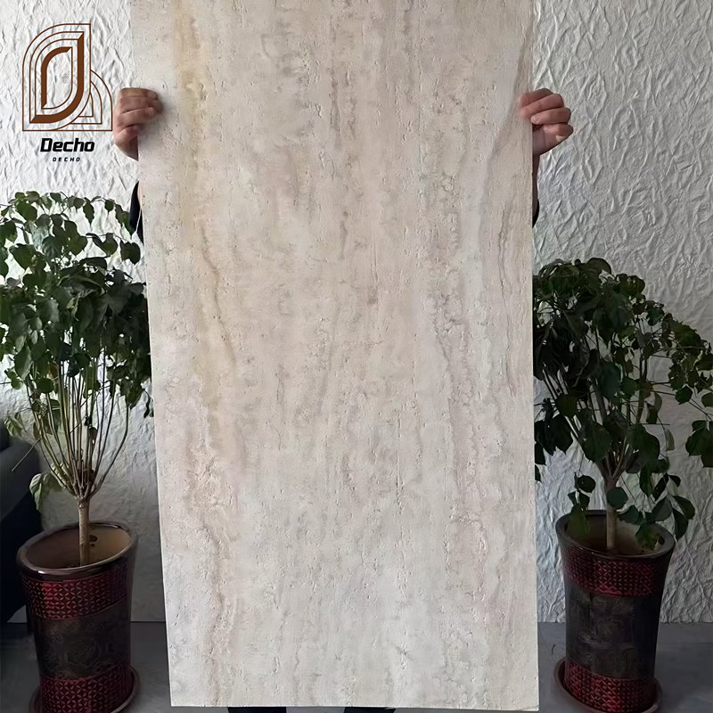 Decoration Flexible Stone Soft Travertine Wall Panel Building Material Artificial Veneer Soft Stone