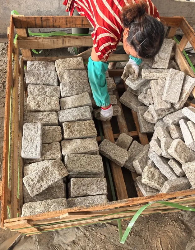 Yellow Granite Cobble 3