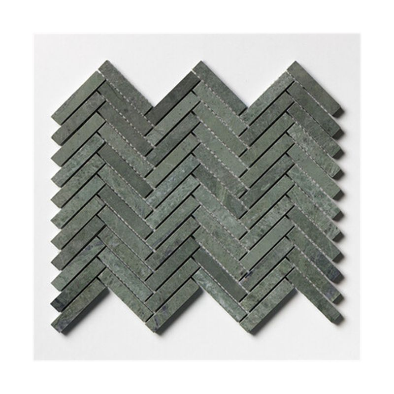 Modern Design Green Marble Mosaic Marble Tile for Bathroom Wall Tile