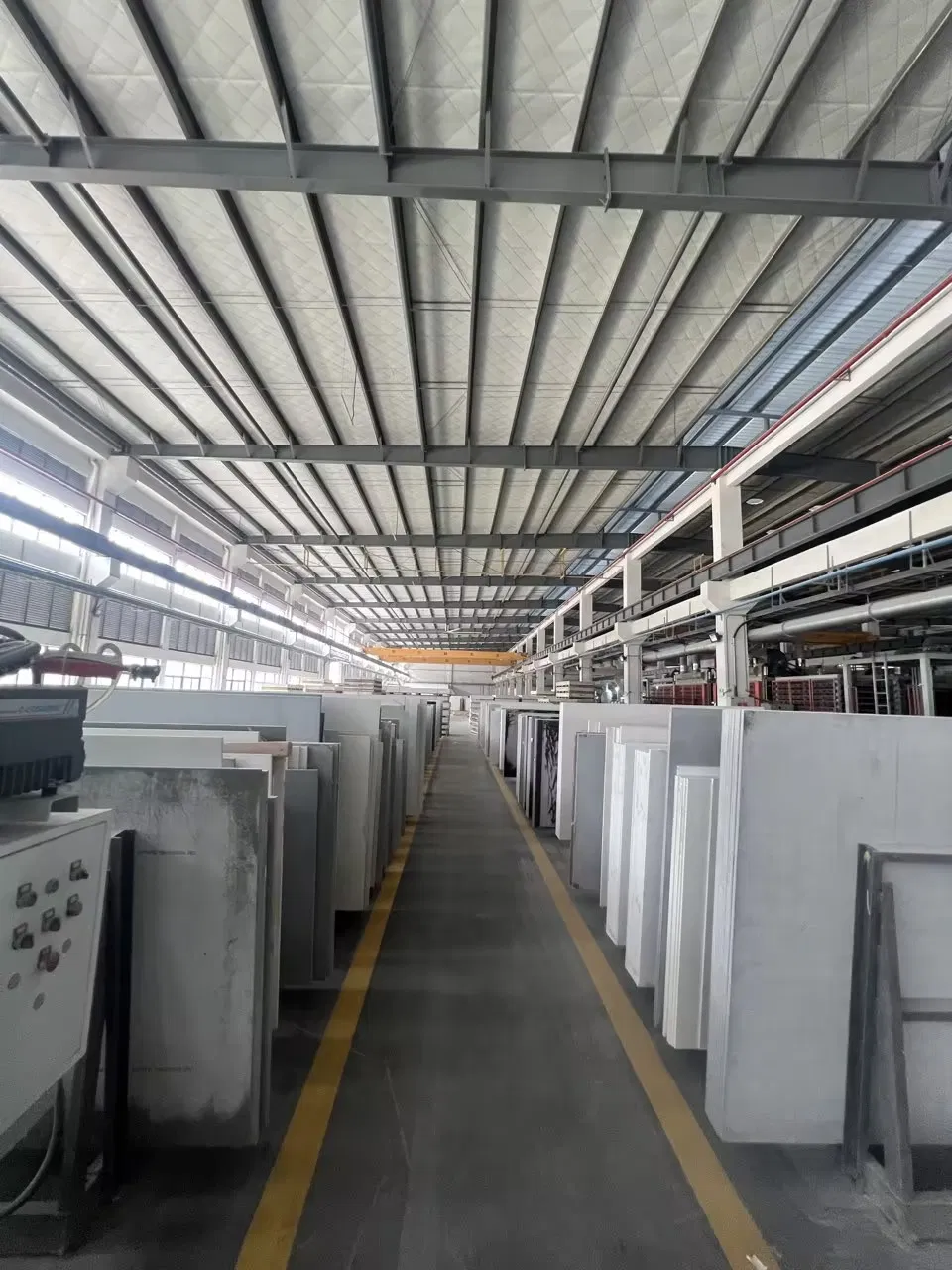 Brand New Taj Mahal Pattern Jumbo Size Engineered Stone with Soft Veins