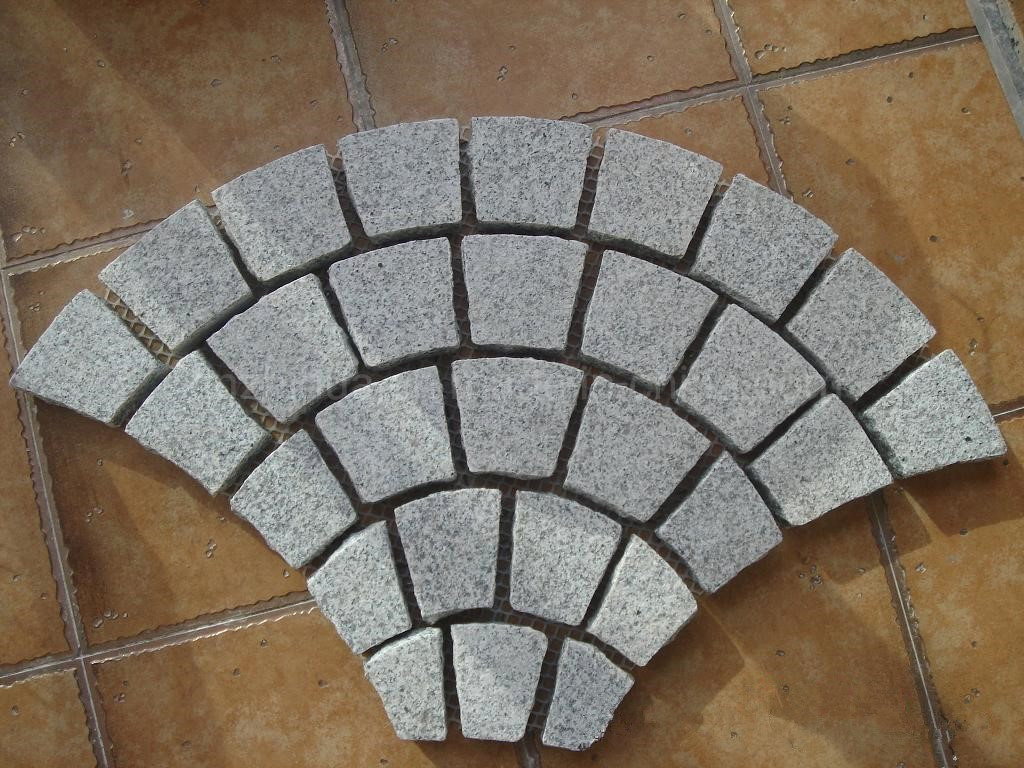 Natural Granite Cube Landscaping Driveway Paving Stone Patio Pavers