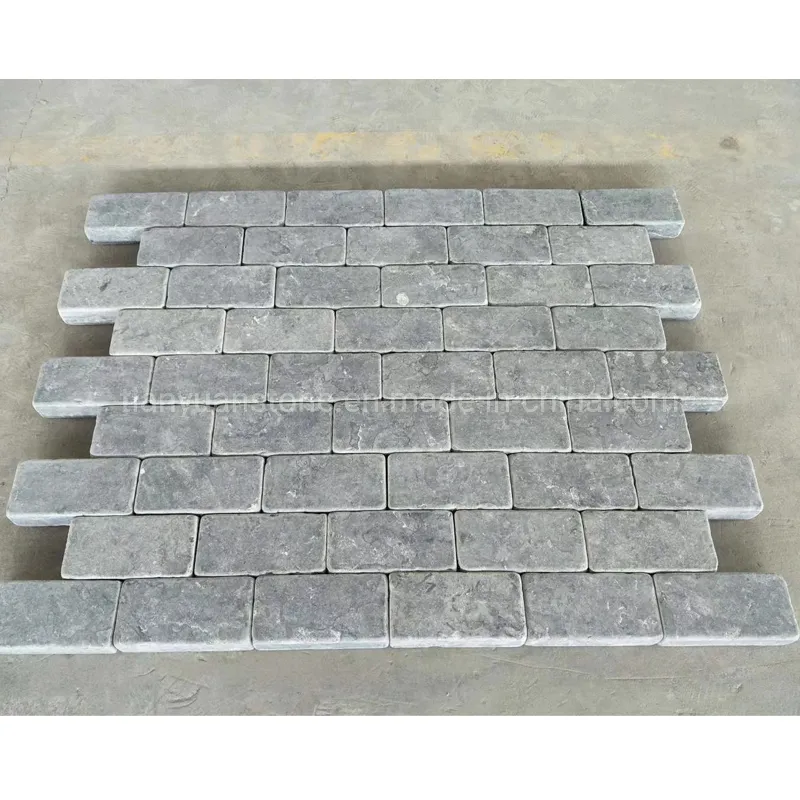 Blue limestone paver 1