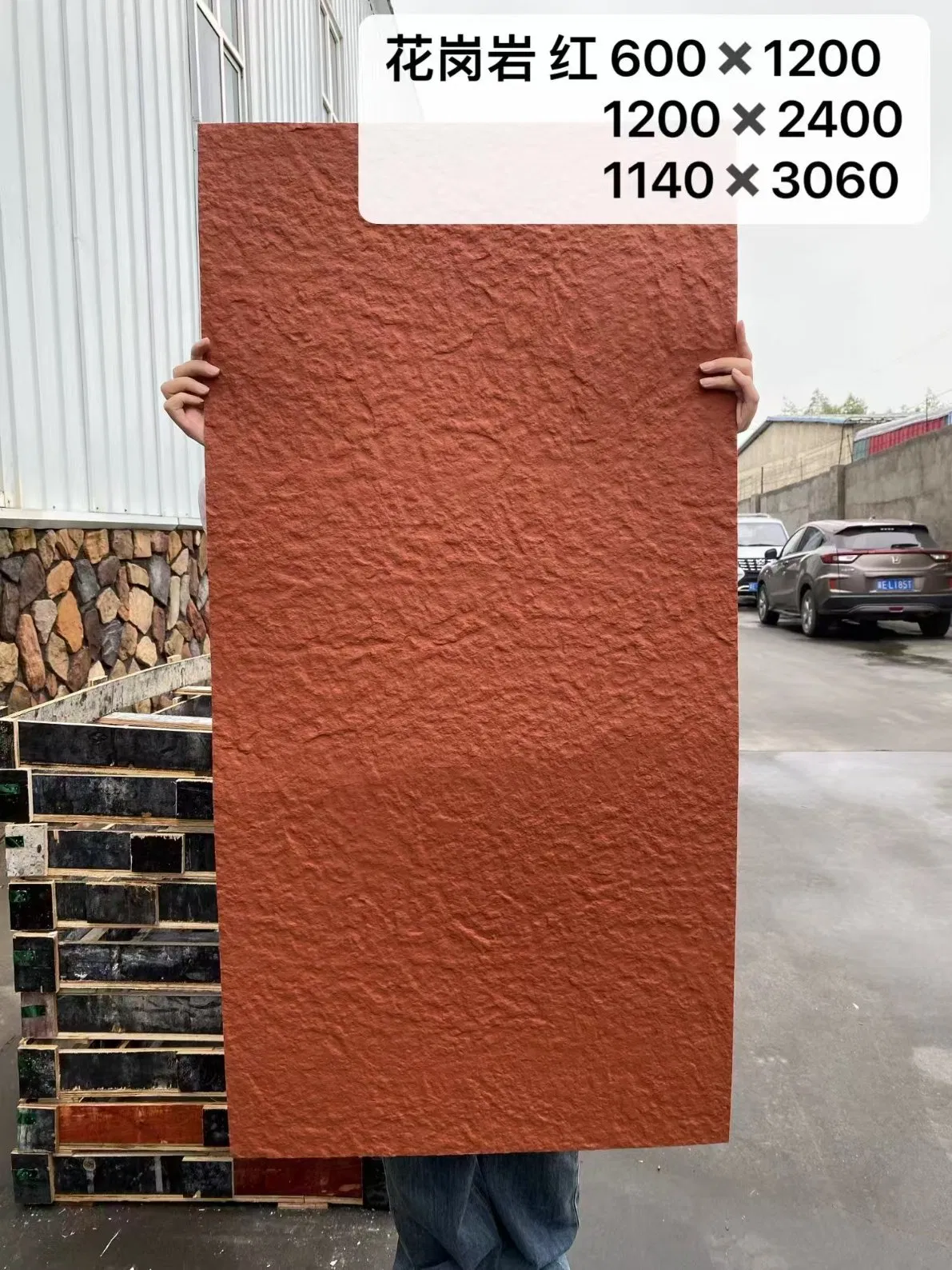 Eco-Friendly Mcm Waterproof Flexible Stone Background Wall Texture Use Outdoor Indoor Home Decor Building Material for Villa House Interior Design Customezid