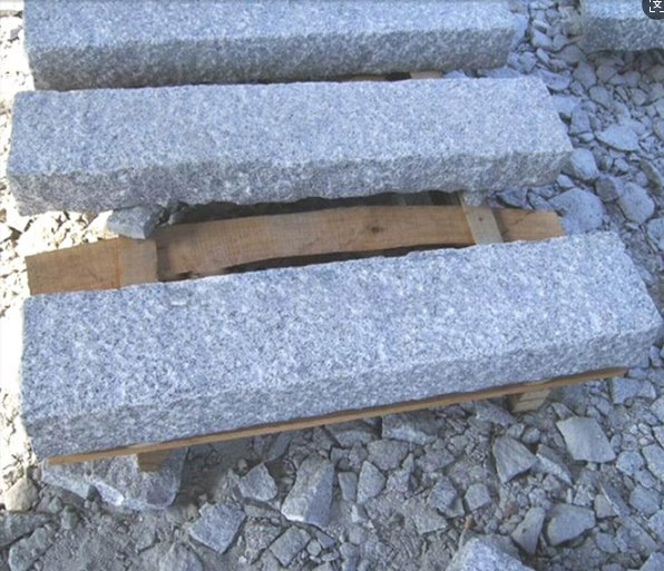 Natural Light Grey Granite Basalt Porphyry Kerbstone Flagstone Curbstone Paving Paver Stone