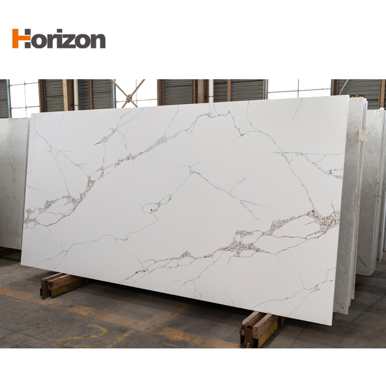 New Arrivals Calacatta Viola Natural Marble Engineered Stone for Kitchentop Countertop