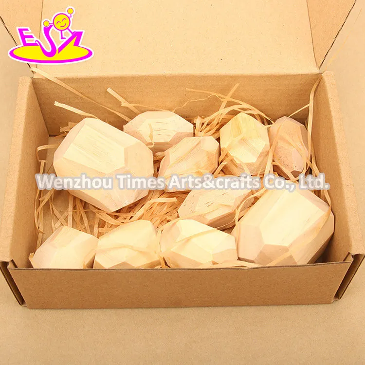 Wooden Stone Blocks Stacking 3