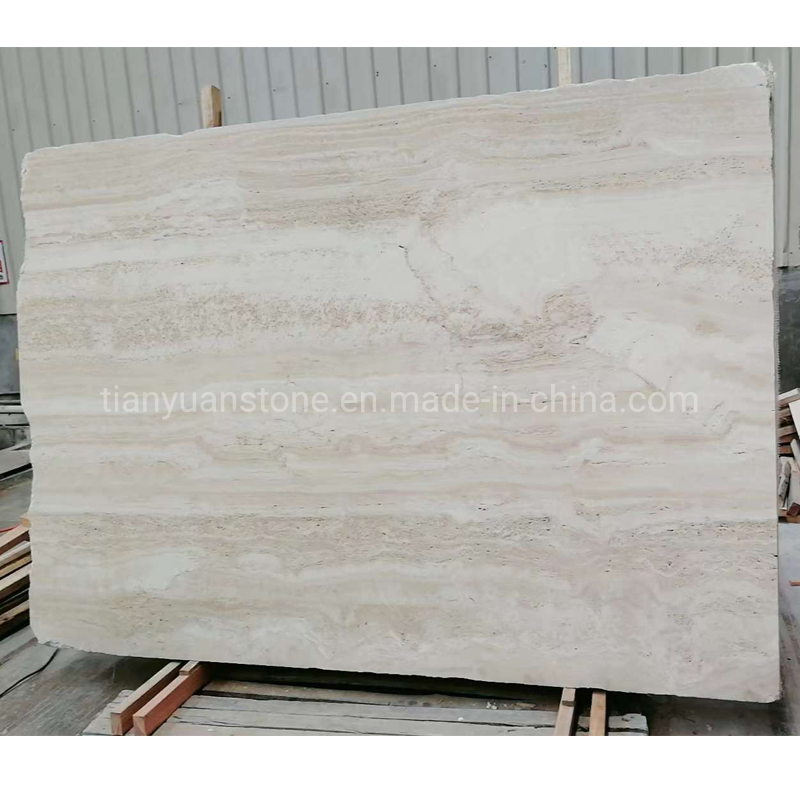 China Navona White Travertine Floor &amp; Wall Tile for Interior &amp; Exterior Facade Wall Cladding